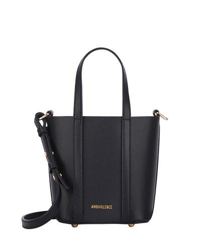 2WAY BUCKET BAG MINI BLACK (SOLD OUT)